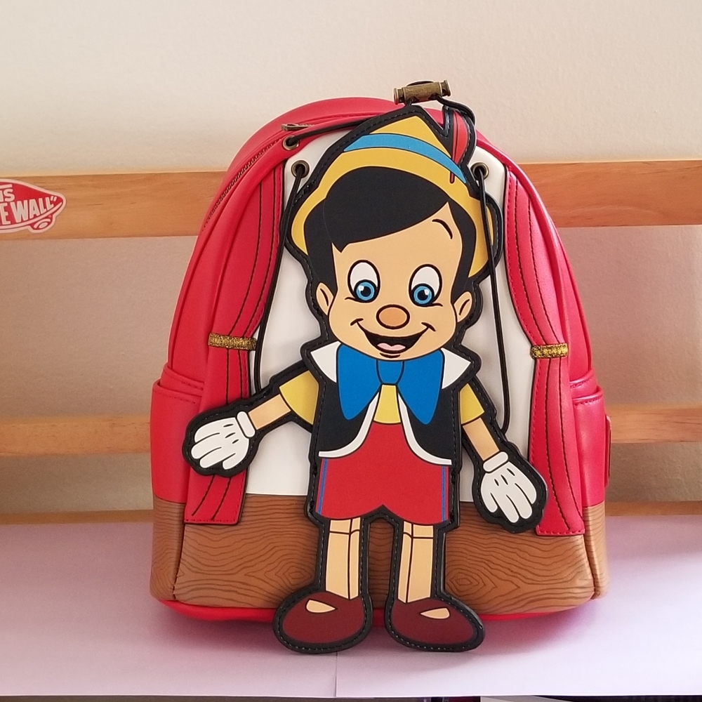 Loungefly Disney Parks Pinocchio Mini Backpack